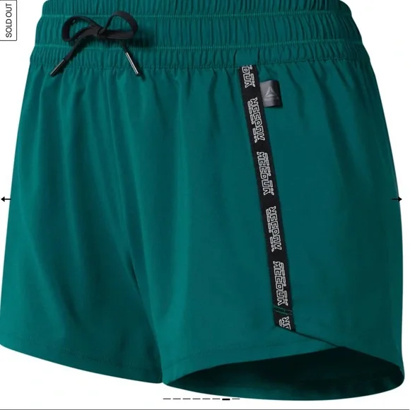 Reebok Meet You There Short SIZE S Clover Green - Picture 6 of 9
